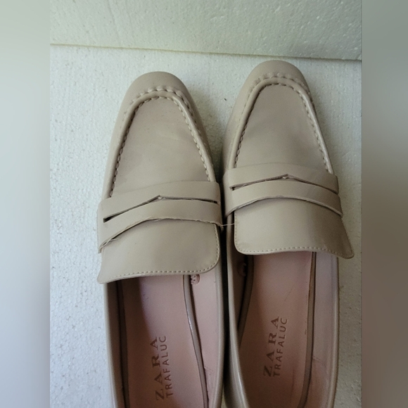 Nude Zara Loafers - Picture 4 of 7
